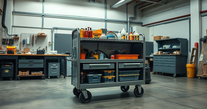 Carrinho auxiliar industrial: como escolher o modelo ideal para sua empresa Carrinho auxiliar industrial: como escolher o modelo ideal para sua empresa