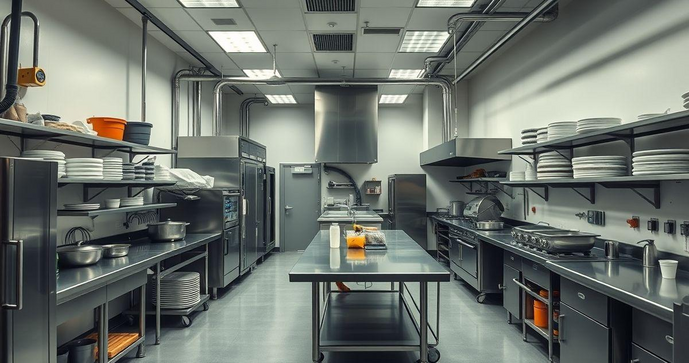 Como desenvolver um projeto de cozinha industrial eficiente e funcional