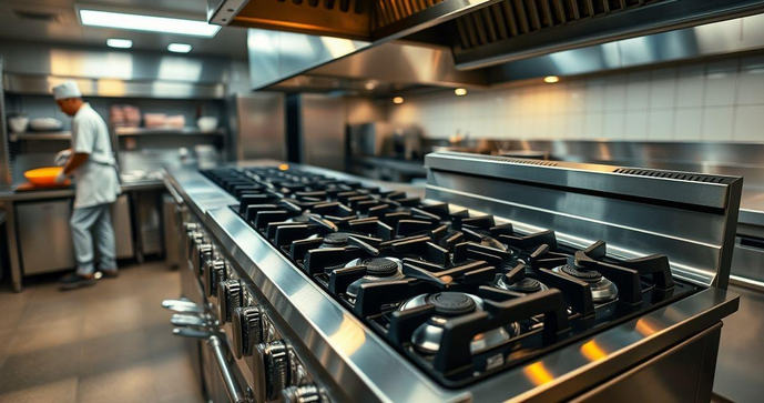 Fogão a Gás Industrial é a Solução Ideal para Cozinhas Profissionais e Restaurantes