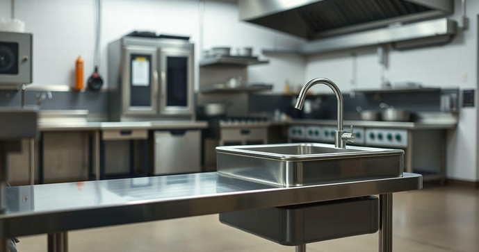 Mesa Inox com Cuba Industrial: A Escolha Perfeita para sua Cozinha Profissional Mesa Inox com Cuba Industrial: A Escolha Perfeita para sua Cozinha Profissional