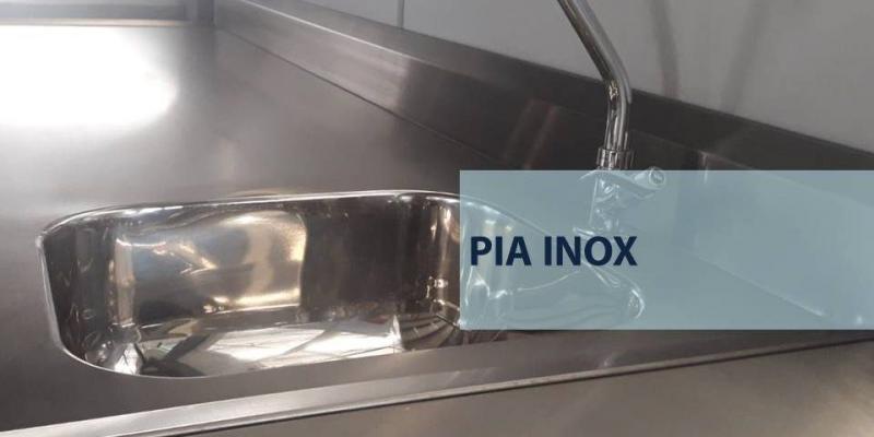 Pia inox para cozinha industrial