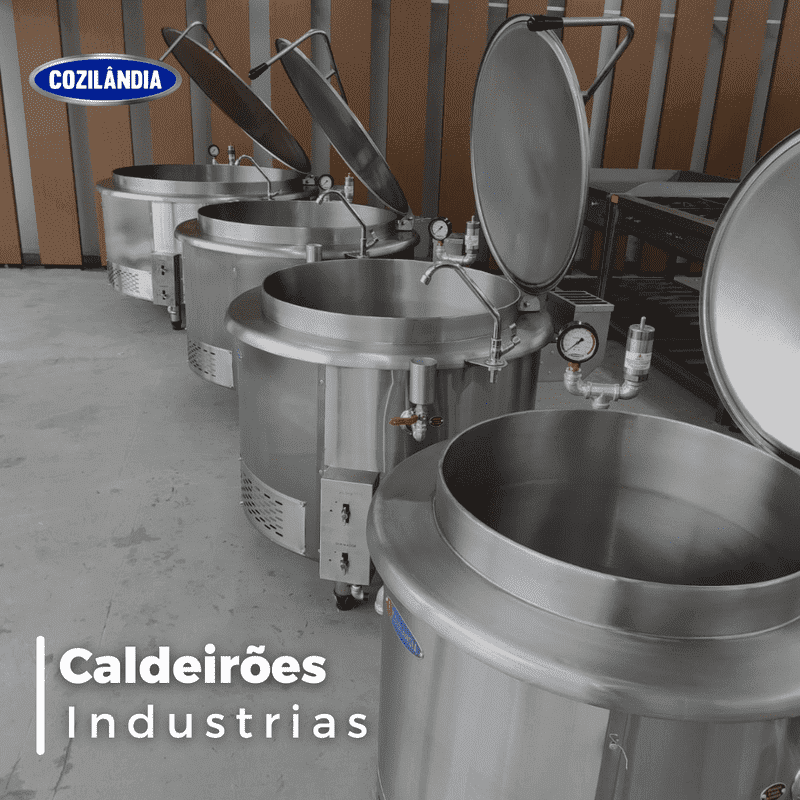 Caldeirão Industrial. O Segredo para uma Culinária Eficiente e Versátil